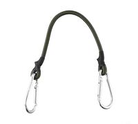 Corde de camping élastique avec double crochet pour bagages de moto et applications de premiers secours 3 x 30 cm