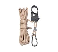 Corde de camping | Lignes réfléchissantes en nylon - Corde automatique pour tente de camping de 4 mm d'extérieur - Pour randonnée, escalade, kayak, auvent, lumière de culture, étendoir, pique-nique