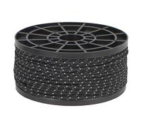 Corde De Camping Réfléchissante - Cordon D'utilité Paracord 164 Pieds, Chaîne De Survie En Nylon De 2,5 Mm | Ligne Réfléchissante Extérieure Robuste, Corde À Linge Multifonction Avec Cordon De Haute V