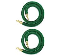 Corde de chandelier, Rose gris rouge noir, cordon flexible de 2 pièces for file d'attente poste, for événement théâtre d'hôtel(120cm/19ft)