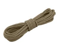 Corde de chanvre synthétique 6 mm, 10 à 100 m, en Spleitex, corde torsadée en 3 brins, résistante aux intempéries et aux UV, aspect naturel, corde en chanvre fabriquée en Allemagne (20 m)