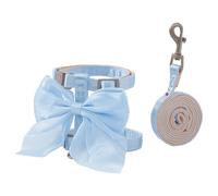 Corde de Chat à courbure Scintillante en Polyamide ventilé, Utilisation modifiable, promenades Quotidiennes appropriées et Jeu à libération Rapide, Utilisation de la Marche de Chat moulée