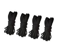 Corde De Connexion pour Filet De Trampoline - Lot De 4 Cordes D'arrimage en Nylon Noir De 5 Mm D'épaisseur | Cordons De Filet De Trampoline pour Filett De Clôture, Faciles À Remplacer