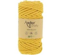 Corde de Coton Recyclé Macramé Anchor Crafty - 250gr - Anchor(...) - 108 Jaune (Moutarde)