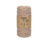 Corde de Coton Recyclé Macramé Anchor Crafty Fine - 250gr - Anchor(...) - 106 Marron (Pearl)