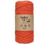 Corde de Coton Recyclé Macramé Anchor Crafty Fine - 250gr - Anchor(...) - 118 Orange (Saumon) 118 Orange (Saumon) G