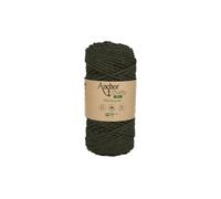 Corde de Coton Recyclé Macramé Anchor Crafty Fine - 250gr - Anchor(...) - 121 Vert Kaki