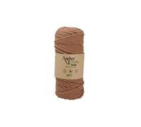 Corde de Coton Recyclé Macramé Anchor Crafty Fine - 250gr - Anchor(...) - 123 Marron Cacahuète