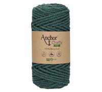 Corde De Coton Recyclé Macramé Anchor Crafty Fine - 250gr - Smc 111 Vert (Forêt)