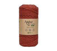 Corde De Coton Recyclé Macramé Anchor Crafty Fine - 250gr - Smc 116 Rouge (Brique)