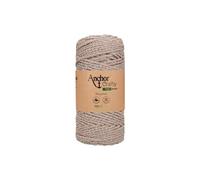 Corde de Coton Recyclé Macramé Anchor Crafty Fine Metallic - 250gr - Anchor(...) - Beige Marron Beige Marron