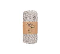 Corde de Coton Recyclé Macramé Anchor Crafty Fine Metallic - 250gr - Anchor(...) - Blanc Blanc G