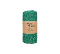 Corde de Coton Recyclé Macramé Anchor Crafty Fine Metallic - 250gr - Anchor(...) - Vert Vert