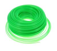 Corde de Coupe-herbe Ronde en Nylon 1,6mm Verte, 100 M | Compatibilité, Résistance Élevée, pour Jardins, Bordures de Pelouse, Petits Buissons