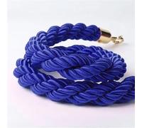 Corde de délimitation, Cordes bleues de barrière de file d’attente, corde de chanvre tressée torsadée