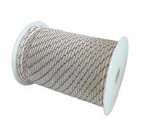 Corde de démarrage 100 mètres/3 mm pour débroussailleuse, débroussailleuse, tondeuse à gazon compatible avec Stihl MS170 MS180 MS230 MS250 Tronçonneuse Echo CS-400 Corde de recul en nylon