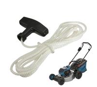Corde de Démarrage à Rappel 1,2 Mètres, Corde lanceur Tondeuse, Corde Traction Démarrage, Corde de Démarrage à Tirer pour Tondeuse à Gazon Tondeuse à Tronçonneuse Pièces de Moteur