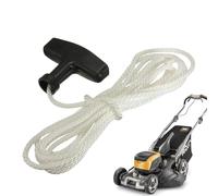Corde de Démarrage à Rappel 3 Mètres, Corde lanceur Tondeuse, Corde Traction Démarrage, Corde de Démarrage à Tirer pour Tondeuse à Gazon Tondeuse à Tronçonneuse Pièces de Moteur