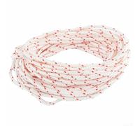 Corde de démarrage de 10 m avec 4 x 5 mm de diamètre pour tronçonneuse et tondeuse à gazon de rechange adaptée pour Honda et diverses séries d'outils de coupe