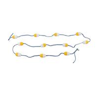 Corde de diviseur de Voie de Piscine de 5m 7 cm Ligne de sécurité Flottante en PVC avec bouées réutilisables pour Les piscines extérieures intérieures, Concours de Natation