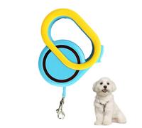 Corde de dressage pour animal de compagnie - Sangle solide autobloquante pour chiot - Corde rétractable avec poignée pour la course à pied, la marche, la randonnée
