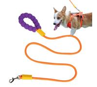 Corde de dressage pour petits chiens, corde de traction pour chien - Ceinture de traction pour chiot,Corde tressée Traction marche entraînement plomb corde de Traction pour animaux de compagnie laisse