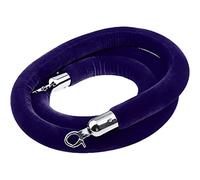 Corde de file d'attente rétractable verte de qualité supérieure avec crochets 1,5 m - Corde de contrôle de la foule - Corde de barrière pour la gestion d'événements et la régulation du flux de