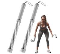 Corde De Fitness, 2 Pièces Courte Corde Ondulatoire, Sangle Compacte Antidérapante Absorbant Les Chocs sans Enchevêtrement pour Perte De Poids Sportifs Voyage