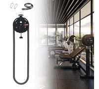 Corde de fitness réglable pour entraînement du haut du corps, système de machine à câble de poulie avec résistance, corde en nylon pour l'endurance musculaire