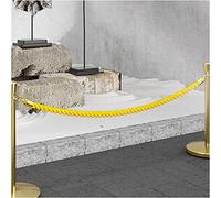 Corde de garde-corps, Corde de file d'attente torsadée, corde chanvre en nylon, 32 mm(2 Pack,4M)