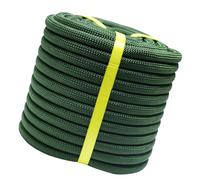 Corde de gréement Double en Polyester de 1/2 Pouce - résistance à la Traction de 6173 LB, Convient pour la Voile, Le hissage, Le Camping, Les activités Nautiques, l'étendage du Linge, Le NOU