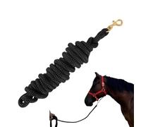 Corde de guidage pour l'équitation - Rênes de support de manipulation, connecteur à clip sécurisé | Équipement d'école d'équitation professionnel, matériau solide et résistant à l'usure, utilisation
