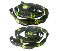 Corde de hamac | Sangles légères réglables | Sangle de Suspension | Corde Swing Tree Tie | Accessoires de hamac de Camping faciles | Sangle de hamac pour Les Voyages en Plein air s'adapte à Les