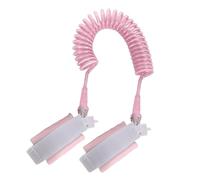 Corde De Harnais De Marche Pour Enfant - Mesures Maximales De 150 Cm, Matériel En Fil D'acier ABS, Lien De Bracelet Souple | Aide À L'activité Indépendante Pour, Couleur Rose Et Bleu, Accessoi