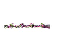 Corde de jeu pour chien - TRIXIE - Denta Fun - 54 cm - Coton mélangé - Multicolore - Pour chien