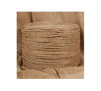 Corde de jute 100 m de long 6 mm d épaisseur