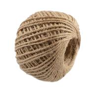 Corde de jute - 50 m - Corde d'emballage de produit - Corde de jute pour jardin et - Pour bricolage, jardinier, fermier, planificateur de mariage, emballage cadeau, , atelier