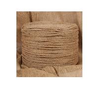 vidaXL Corde de jute 50 m 6 mm Beige 153739 – Corde pour bricolage et jardinage
