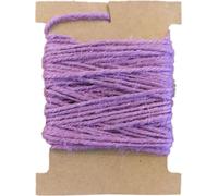 Corde de jute / cordon - 10 mètres - lilas