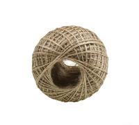 Corde de Jute Naturelle 100m, Ficelle en pour lin Rustique pour DIY | Pour Scrapbooking et Fleurs, Texture Rustique, Idéal pour Artisans, En pour lin Naturel, Longueur 100m