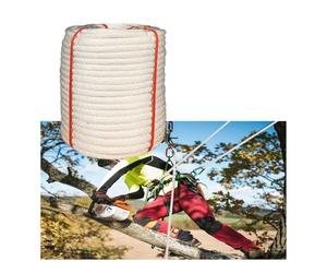 Corde de Levage Robuste pour lit de Camp - Corde en Polyester de 10 à 22 mm, idéale pour Le tirage en extérieur, Les travaux arboricoles, Le Camping, la randonnée, l'exploitation forestière
