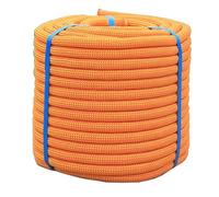 Corde de lit en Polyester Multi-usages, 10-60 mètres, 48 brins, Corde Arbt pour Vaches, adaptée à la Construction, la Navigation, Le tirage, la randonnée, Le Camping - 14 mm x 30 mètres (0,5