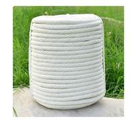 Corde de lit multifonctionnelle en Polyester Blanc de 32 à 328 Pieds - idéale pour Le Camping, Le Bricolage, Les hamacs, Les Cordes à Linge, la randonnée, Les travaux agricoles, la Traction,