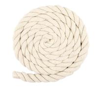 Corde de macramé de 20 mm d'épaisseur, cordon en coton, 2 m | Corde de corde extra forte, tailles disponibles pour le sport, la décoration de jardin, les travaux manuels, l'arbre à chat