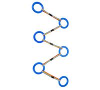Corde de Marche Anti-perte pour Tout-petits 6 Pièces Bleu