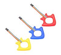 Corde de Marche de Sécurité pour Garçon Fille, 3 Pièces, Poignées Rondes | Sangle et Pp, Couleurs Lumineuses, pour Maternelle et Passage Piéton, Maintien du Groupe, Anti-perte Couleur Aléatoire