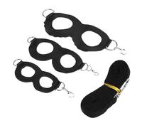 Corde de marche pour hamster | moins pour hamster | Sugar Glider Training Rope | Cordon de traction en cuir PU 1,5 m avec 3 Sublies Sussive Compertable pour petits animaux d'extérieur