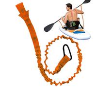 Corde de pagaie de kayak | Laisse rétractable pour remorquer des kayaks et des planches - Laisse extensible pour bateau - Convient pour les activités de pêche, les environnements marins, les paysages
