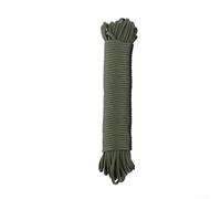 Corde de parachute 10Core 31 m 4 mm, force de traction de 250 kg pour applications de survie en extérieur (vert)