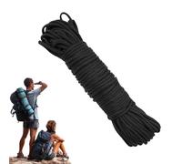 Corde de parachute | Corde de tente pour équipement d'extérieur | Corde de parachute élastique résistante aux intempéries de 31,1 m pour randonnée, extérieur, camping, pêche